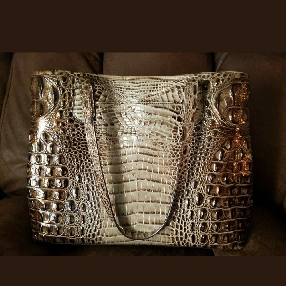 Brahmin Julian Bark Melbourne Medium Tote